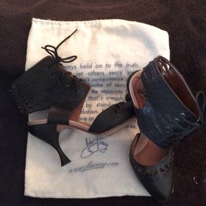 Vintage Fluevog Dominatrix heels